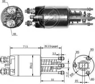 ERA 227477 - Elettromagnete, Motore d'avviamento autozon.pro