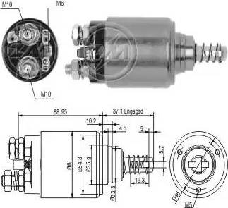 ERA 227591 - Elettromagnete, Motore d'avviamento autozon.pro