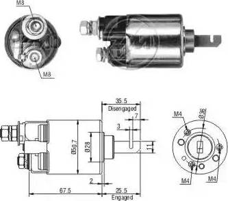 ERA 227542 - Elettromagnete, Motore d'avviamento autozon.pro