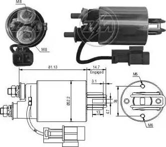 ERA 227508 - Elettromagnete, Motore d'avviamento autozon.pro