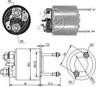 ERA 227519 - Elettromagnete, Motore d'avviamento autozon.pro