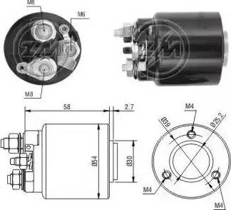 ERA 227514 - Elettromagnete, Motore d'avviamento autozon.pro