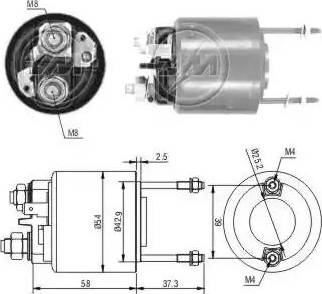 ERA 227516 - Elettromagnete, Motore d'avviamento autozon.pro