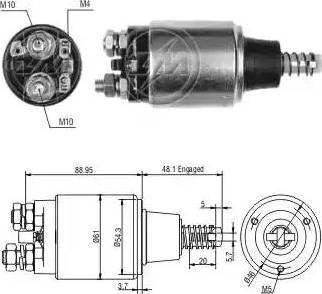 ERA 227580 - Elettromagnete, Motore d'avviamento autozon.pro