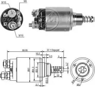 ERA 227587 - Elettromagnete, Motore d'avviamento autozon.pro