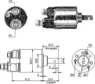 ERA 227535 - Elettromagnete, Motore d'avviamento autozon.pro