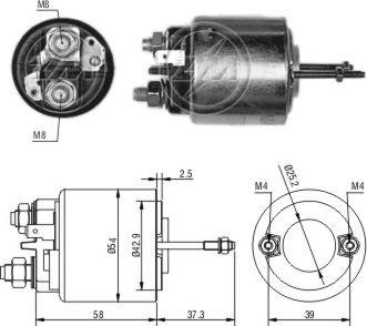 ERA 227524 - Elettromagnete, Motore d'avviamento autozon.pro