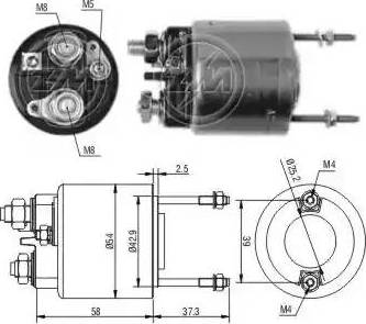 ERA 227522 - Elettromagnete, Motore d'avviamento autozon.pro