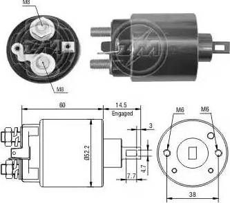 ERA 227693 - Elettromagnete, Motore d'avviamento autozon.pro