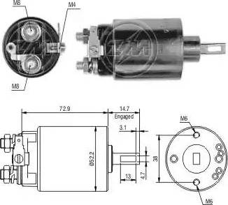 ERA 227649 - Elettromagnete, Motore d'avviamento autozon.pro