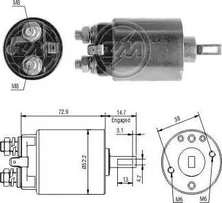 ERA 227647 - Elettromagnete, Motore d'avviamento autozon.pro