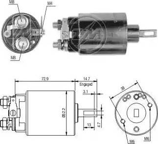 ERA 227651 - Elettromagnete, Motore d'avviamento autozon.pro