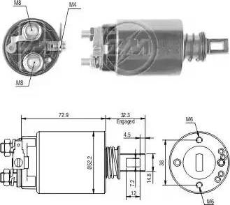 ERA 227653 - Elettromagnete, Motore d'avviamento autozon.pro