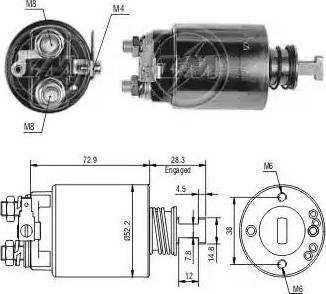 ERA 227657 - Elettromagnete, Motore d'avviamento autozon.pro