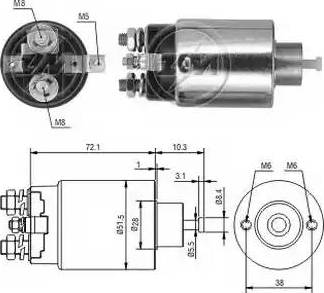 ERA 227666 - Elettromagnete, Motore d'avviamento autozon.pro