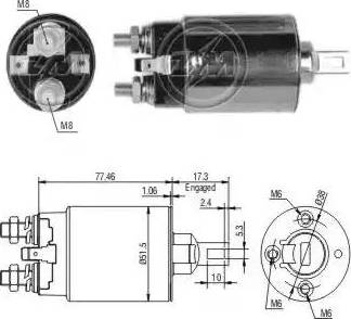 ERA 227660 - Elettromagnete, Motore d'avviamento autozon.pro