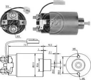 ERA 227667 - Elettromagnete, Motore d'avviamento autozon.pro