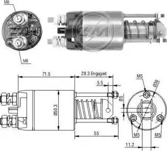 ERA 227605 - Elettromagnete, Motore d'avviamento autozon.pro