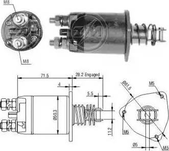 ERA 227606 - Elettromagnete, Motore d'avviamento autozon.pro