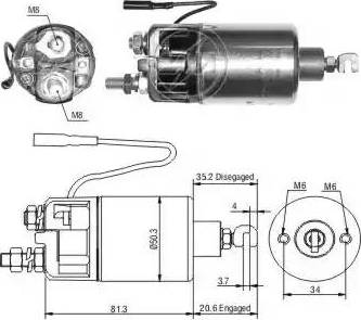 ERA 227618 - Elettromagnete, Motore d'avviamento autozon.pro