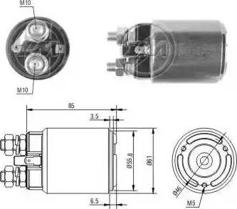 ERA 227613 - Elettromagnete, Motore d'avviamento autozon.pro