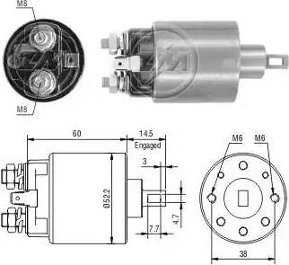 ERA 227685 - Elettromagnete, Motore d'avviamento autozon.pro