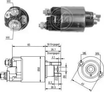 ERA 227683 - Elettromagnete, Motore d'avviamento autozon.pro