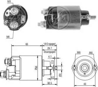 ERA 227682 - Elettromagnete, Motore d'avviamento autozon.pro