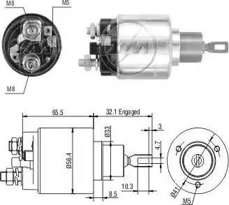 ERA 227629 - Elettromagnete, Motore d'avviamento autozon.pro