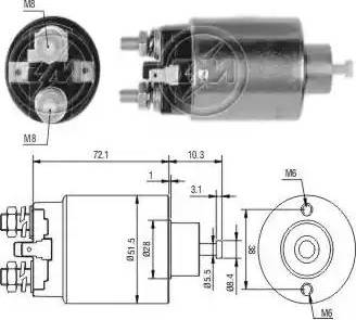 ERA 227674 - Elettromagnete, Motore d'avviamento autozon.pro