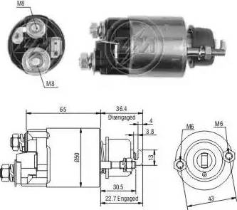 ERA 227678 - Elettromagnete, Motore d'avviamento autozon.pro