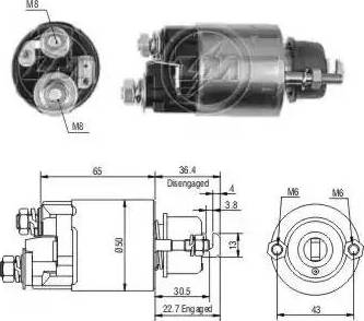 ERA 227677 - Elettromagnete, Motore d'avviamento autozon.pro