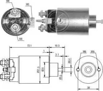 ERA 227097 - Elettromagnete, Motore d'avviamento autozon.pro