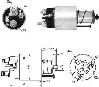 ERA 227061 - Elettromagnete, Motore d'avviamento autozon.pro