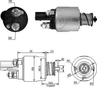 ERA 227062 - Elettromagnete, Motore d'avviamento autozon.pro