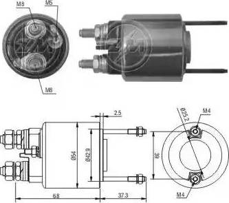 ERA 227080 - Elettromagnete, Motore d'avviamento autozon.pro