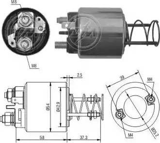 ERA 227078 - Elettromagnete, Motore d'avviamento autozon.pro