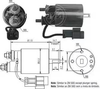 ERA 227073 - Elettromagnete, Motore d'avviamento autozon.pro