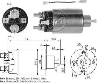 ERA 227191 - Elettromagnete, Motore d'avviamento autozon.pro