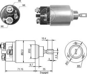 ERA 227148 - Elettromagnete, Motore d'avviamento autozon.pro