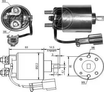 ERA 227106 - Elettromagnete, Motore d'avviamento autozon.pro