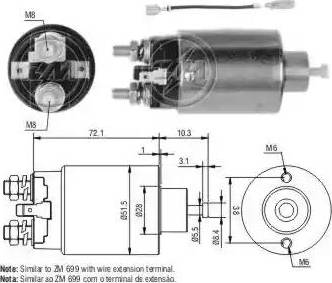 ERA 227101 - Elettromagnete, Motore d'avviamento autozon.pro