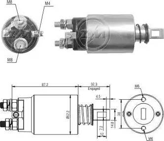 ERA 227189 - Elettromagnete, Motore d'avviamento autozon.pro