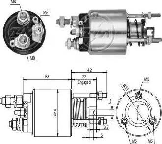 ERA 227180 - Elettromagnete, Motore d'avviamento autozon.pro