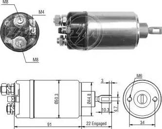 ERA 227182 - Elettromagnete, Motore d'avviamento autozon.pro