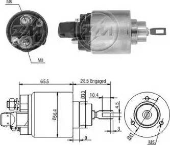 ERA 227136 - Elettromagnete, Motore d'avviamento autozon.pro