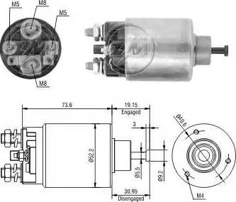 ERA 227126 - Elettromagnete, Motore d'avviamento autozon.pro