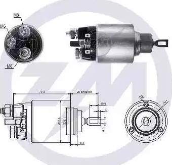 ERA 227896 - Elettromagnete, Motore d'avviamento autozon.pro