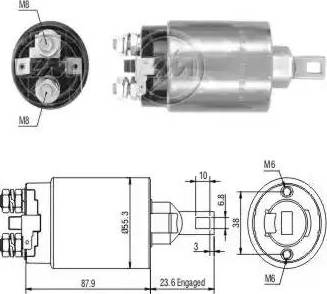 ERA 227854 - Elettromagnete, Motore d'avviamento autozon.pro