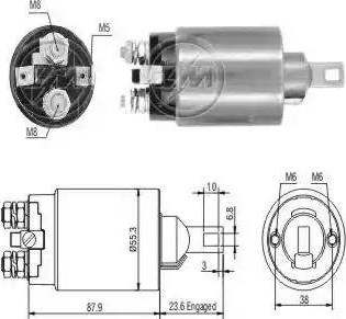 ERA 227851 - Elettromagnete, Motore d'avviamento autozon.pro